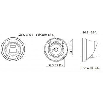 HIKVISION DS-2CD23126G3-IS2UY/SL(2.8mm)(eF) melna Turret 12MP EasyIP 4.0 Plus (DS-2CD23126G3-IS2UY/SL(2.8)(eF)BLACK) drošības kamera