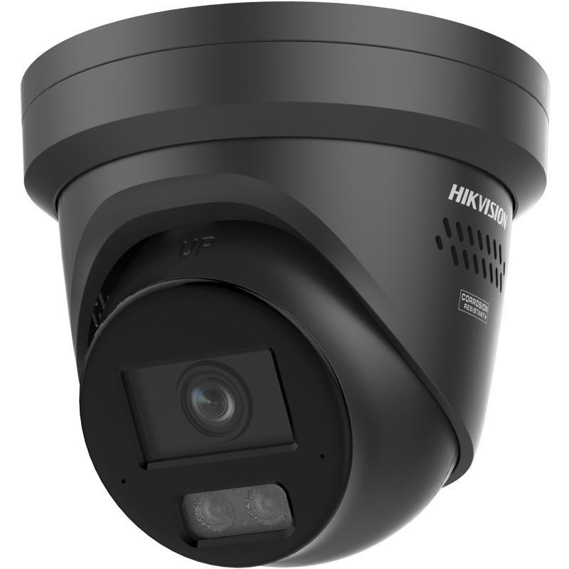 HIKVISION DS-2CD23126G3-IS2UY/SL(2.8mm)(eF) melna Turret 12MP EasyIP 4.0 Plus (DS-2CD23126G3-IS2UY/SL(2.8)(eF)BLACK) drošības kamera