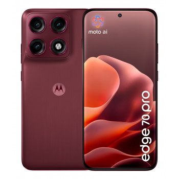 Motorola Moto Edge 70 Pro 12/512GB viedtālrunis, 6,78 inch AMOLED 144Hz, Pantone Zinfandel