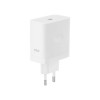 OnePlus SUPERVOOC 120W vienas pieslēgvietas USB-A lādētājs, balts