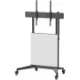 Manhattan mobils TV statīvs uz riteņiem, 50–100 inch, 35–80 kg, regulējams augstums Lift&Lock, melns (462730)
