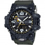 Casio vīriešu pulkstenis GWG10001A3ER, 56 mm, saules enerģija, melns