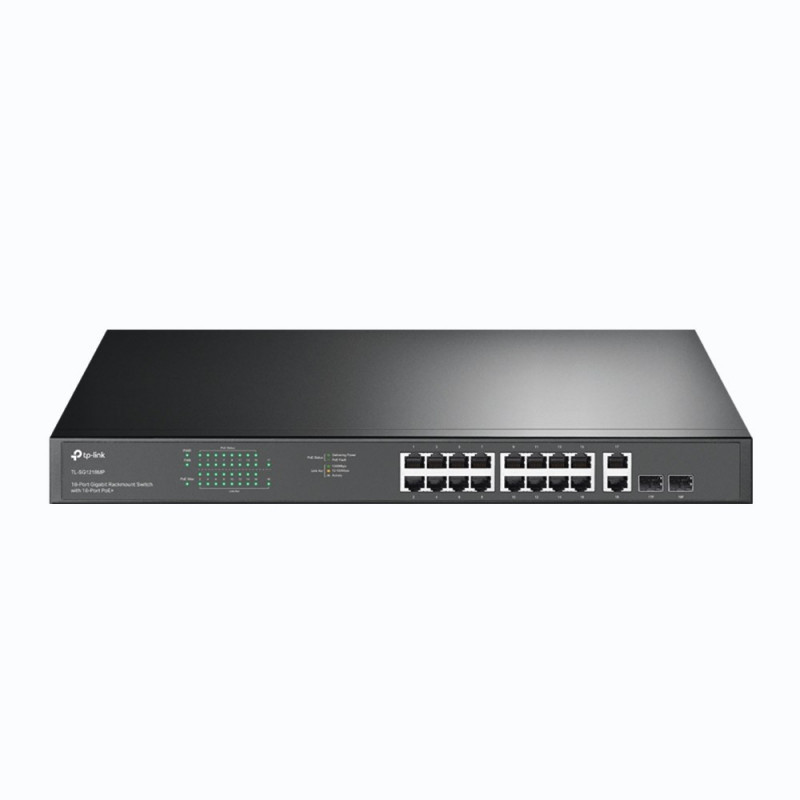 TP-Link komutators TL-SG1218MP 18 portu Gigabit PoE V5.4