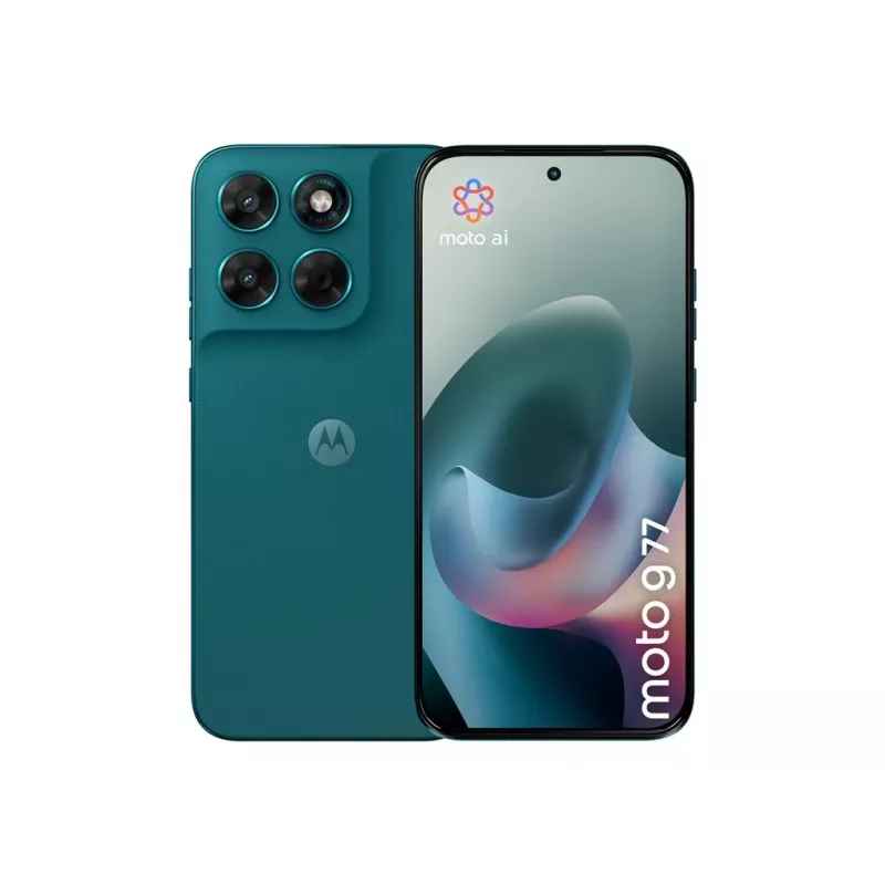 Motorola G77 8GB/128GB viedtālrunis, 6,78 inch pOLED, 5200 mAh, IP64, Dual SIM, Pantone Shaded Spruce (XT2621-2)