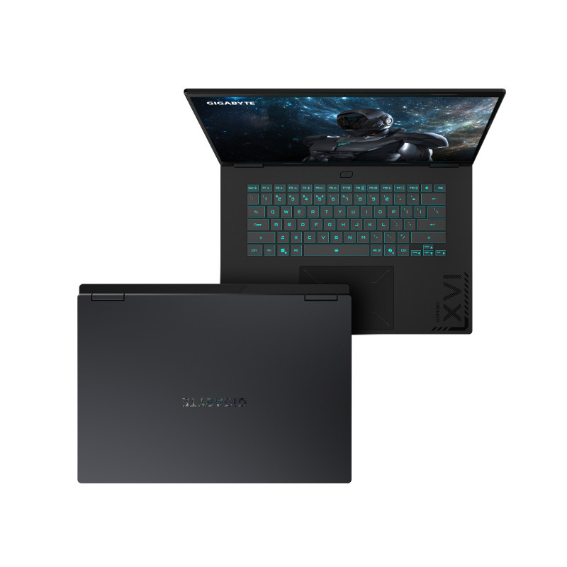 Gigabyte Gaming A16 Pro portatīvais dators - Intel Core 7 240H, 32GB RAM, 1TB SSD, NVIDIA GeForce RTX 5080, Windows 11 Home, franču klaviatūra (AZERTY)