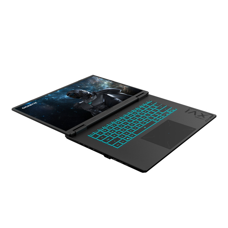 Gigabyte Gaming A16 Pro portatīvais dators - Intel Core 7 240H, 32GB RAM, 1TB SSD, NVIDIA GeForce RTX 5080, Windows 11 Home, franču klaviatūra (AZERTY)