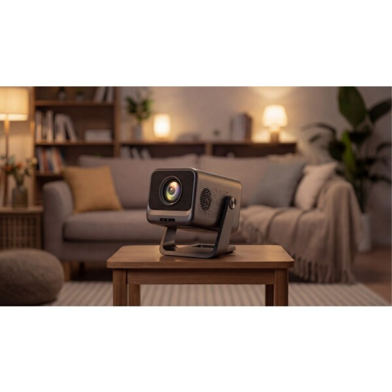 Philips NeoPix 760 viedais projektors, Full HD 1920x1080, 800 ANSI lūmeni, Wi-Fi, melns
