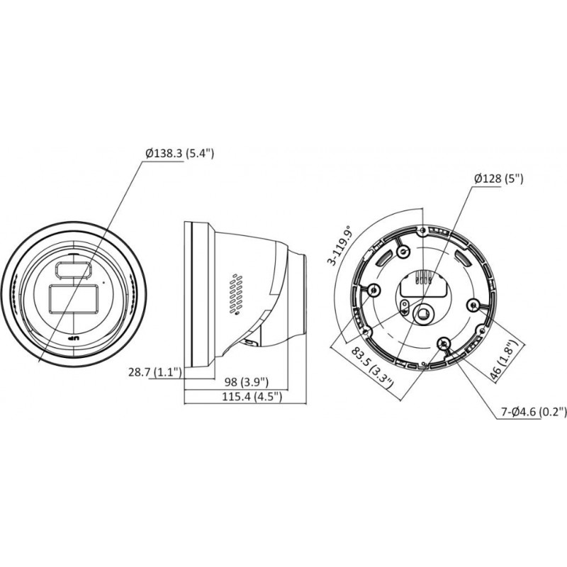 IP kamera Hikvision DS-2CD2387G2H-LISU/SL(4mm)(eF)