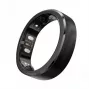RingConn Smart Ring Gen3 viedais gredzens sievietēm un vīriešiem – matēts melns, 12. izmērs