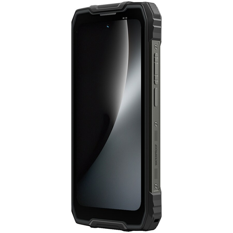 Blackview ROCK 2 5G viedtālrunis 12GB/256GB, 6,67 inch HD+ 120Hz, Unisoc T8100, 15000 mAh, NFC, MIL-STD-810H, Android 16, melns