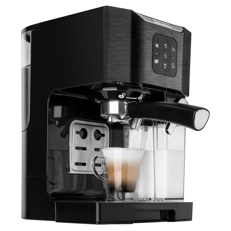 Sencor SES 4040BK daļēji automātiska kafijas mašīna, 1450 W, 20 bar, 1,4 l, melna