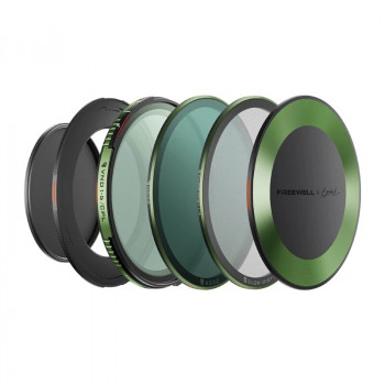 Freewell Brandon Li 67mm mainīga blīvuma ND/CPL filtru komplekts ar Glow Mist 1/4 filtru (FW-BL67-GMVNDKIT)