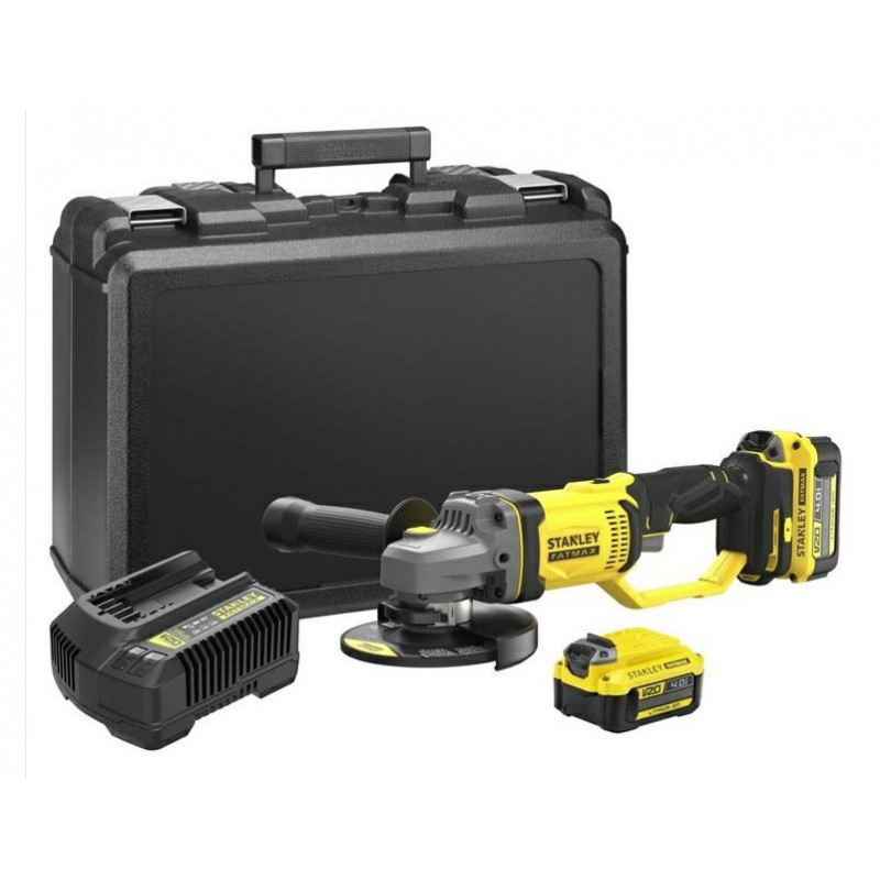 Leņķa slīpmašīna Stanley SFMCG400M2K-QW