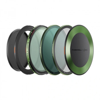 Freewell Brandon Li 77mm mainīga blīvuma ND/CPL filtru komplekts ar Glow Mist 1/4 filtru (FW-BL77-GMVNDKIT)