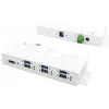 EXSYS EX-1189HMVS-3W USB 3.2 Gen 1 (3.1 Gen 1) Type-B interfeisa centrmezgls, balts