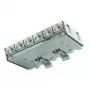 Telegärtner Cat.6A komutācijas panelis (dziļais) DIN sliedei ar TS adapteri, 6x RJ45 ligzdas (J02021A0055)