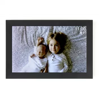 TFA Dostmann FRAMEO App digitālais WiFi foto rāmis 25,7 cm 10,1 collas 1280 x 800 pikseļi 32 GB melns