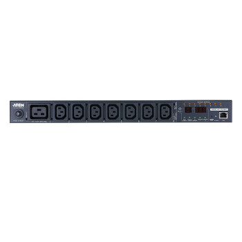 ATEN PE6208 eco PDU 16A 8 kontaktligzdas 1U ar mērīšanu un pārslēgšanu