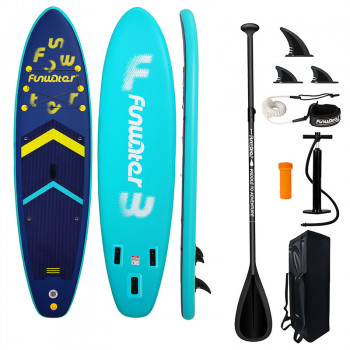Funwater piepūšamais SUP dēlis 3,5 m, tumši zils (SUPFW71A)
