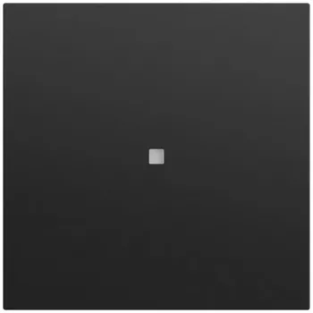 GIRA 517174 spiedpogas taustiņš, 1-kārtīgs, OneKNX System 70, melns (517174)