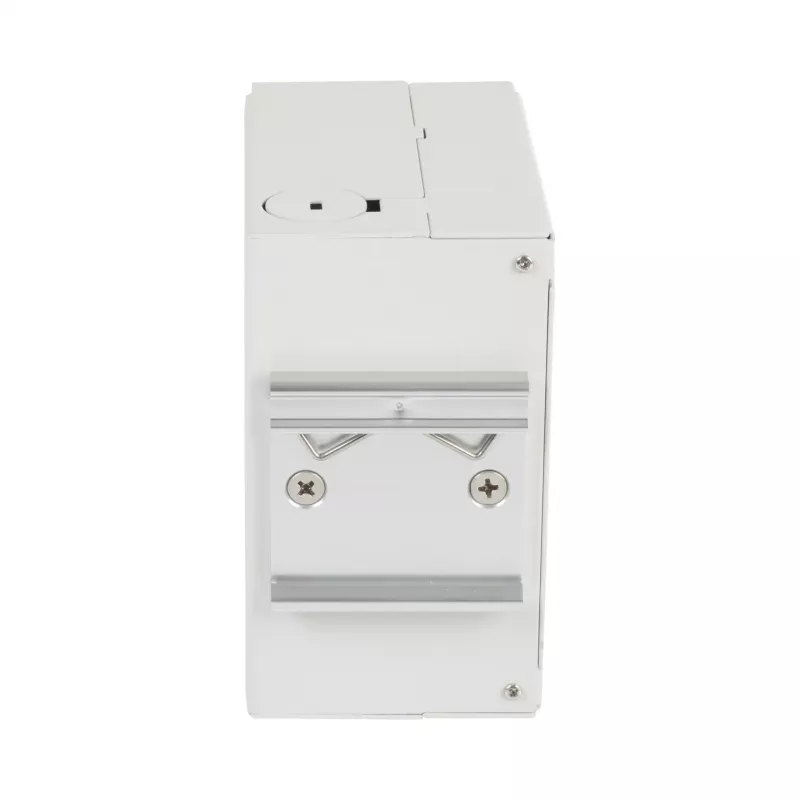 EFB Elektronik DIN sliedes optiskās šķiedras kārba OS2 G652D, 12x LC pigtail, 6x LC duplex savienotāji (BHS70921.12)