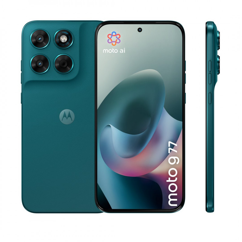 Viedtālrunis Motorola moto g77 17.3 cm (6.8) Hybrid Dual SIM Android 16.0 5G USB Type-C 8 GB 128 GB 5200 mAh zaļš