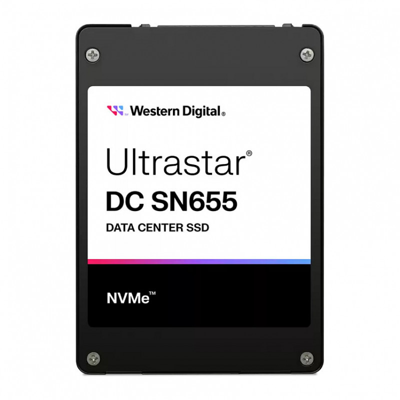 SanDisk WD DC SN655 15,36TB 2,5 inch PCIe 4.0 x4 NVMe uzņēmuma SSD (0TS2463)