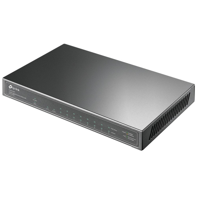 TP-Link komutators TL-SG1210P 10 portu Gigabit PoE V4.4
