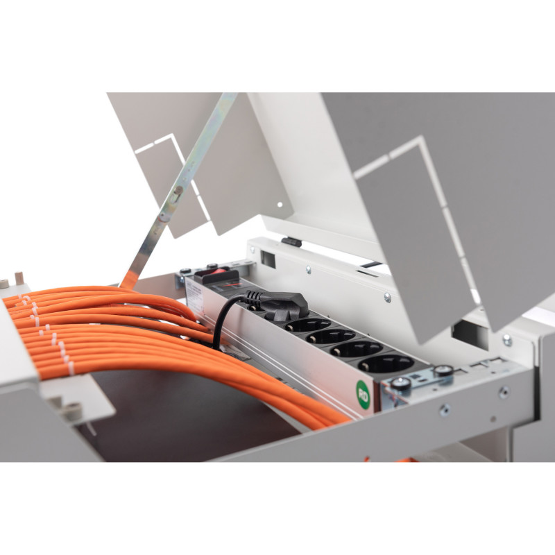 DIGITUS Cat7 S/FTP instalācijas kabelis, B2ca, AWG 23/1, LSZH, 100 m, oranžs