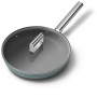 Smeg FPF2802EGM panna, 28 cm, keramiskais pārklājums, nerūsējošā tērauda rokturis, smaragdzaļa
