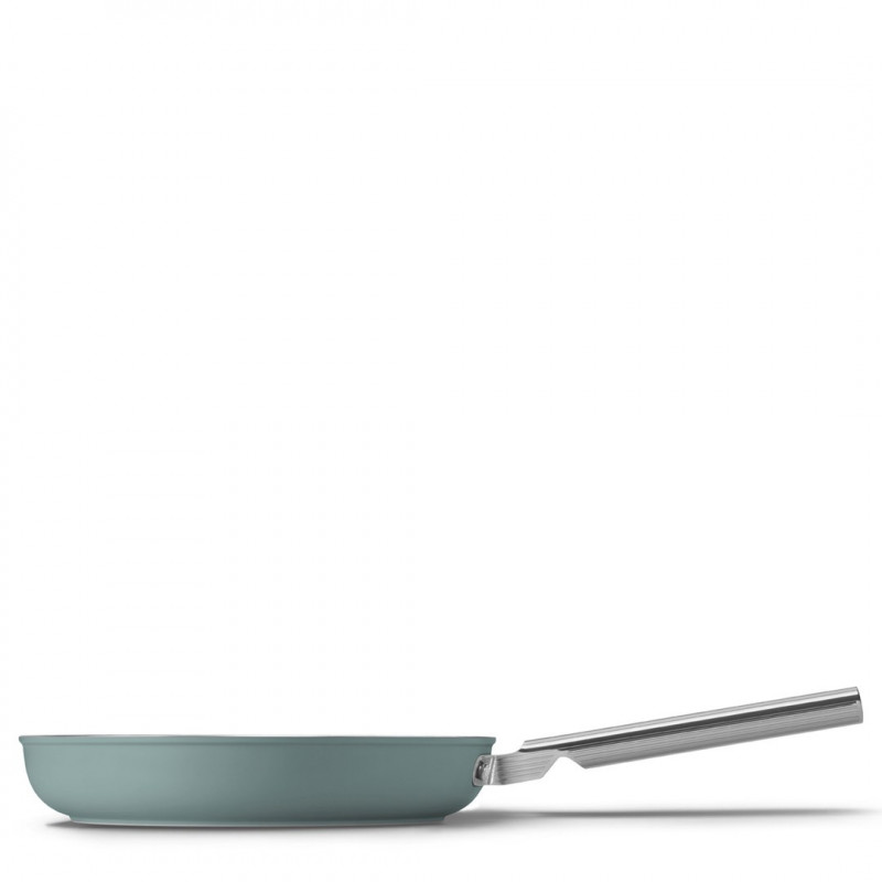 Smeg FPF2802EGM panna, 28 cm, keramiskais pārklājums, nerūsējošā tērauda rokturis, smaragdzaļa