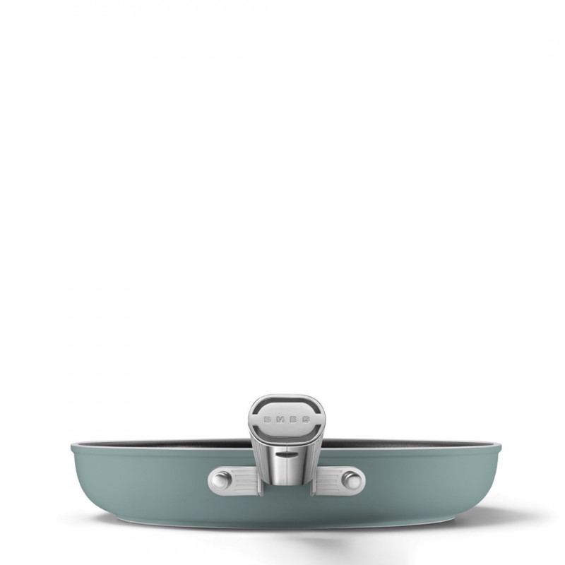 Smeg FPF2802EGM panna, 28 cm, keramiskais pārklājums, nerūsējošā tērauda rokturis, smaragdzaļa