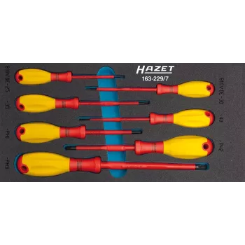 HAZET 163-229/7 instrumentu modulis, 7 daļas