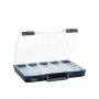 raaco Carry Lite sortimenta kaste 25/2 nodalījumi, W415xD330xH57mm, zila
