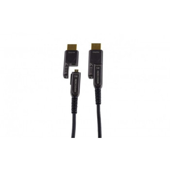 Mercodan optiskās šķiedras HDMI kabelis, 20 m