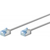 Goobay Slim Cat6a U/FTP tīkla kabelis RJ45, 1 m, pelēks