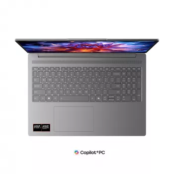 Lenovo IdeaPad Slim 5 16AGP11 16 inch WUXGA klēpjdators - AMD Ryzen AI 5 430, 16GB RAM, 512GB SSD, Windows 11 Home, Luna Grey
