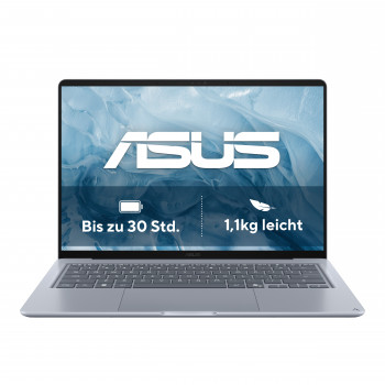 ASUS Zenbook 14 UX3480QA-SF003W 14 inch portatīvais dators - Qualcomm Snapdragon X X1-26-100, 16GB RAM, 512GB SSD, Windows 11 Home
