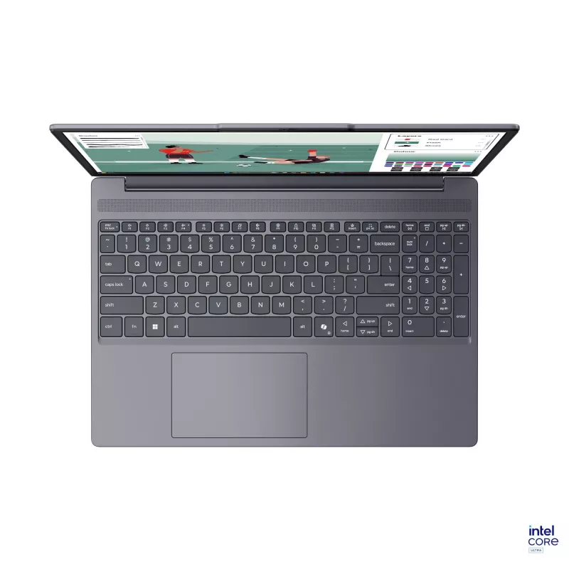 Lenovo IdeaPad Slim 3 15IPH11 15,3 inch WQXGA OLED portatīvais dators - Intel Core Ultra 5 322, 16GB RAM, 512GB SSD, Windows 11 Home, Luna Grey