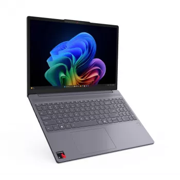 Lenovo IdeaPad Slim 3 15Q8X10 15,1 inch WQXGA OLED portatīvais dators - Qualcomm Snapdragon X1-26-100, 16GB RAM, 512GB SSD, Windows 11 Home, Luna Grey