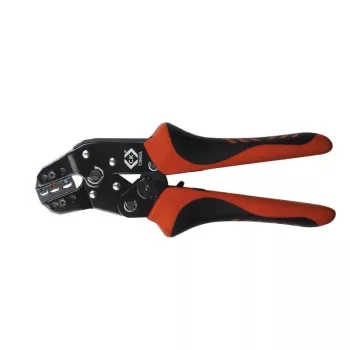 C.K Tools T3680A presēšanas knaibles izolētiem kabeļu savienotājiem, 0.25-2.5 mm²