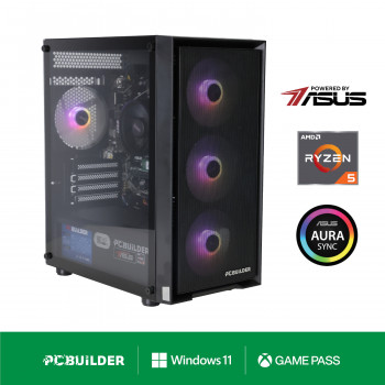 PCBuilder WARDEN spēļu dators - AMD Ryzen 5 8600G, 16GB RAM, 480GB SSD, Windows 11 Home