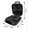 Gastroback 42469 Snack Station 4XL Advanced sviestmaižu gatavotājs