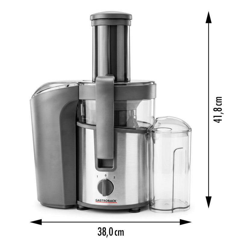 Gastroback 40116 Vital Juicer Plus sulu spiede