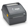 Zebra ZD421 tiešās termiskās drukas etiķešu printeris, 203 dpi, USB, USB Host, Ethernet, BTLE5, ES un UK vadi, Swiss Font, EZPL