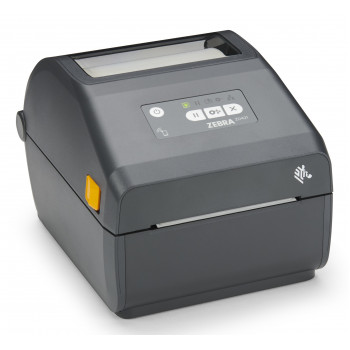 Zebra ZD421 tiešās termiskās drukas etiķešu printeris, 203 dpi, USB, USB Host, Ethernet, BTLE5, ES un UK vadi, Swiss Font, EZPL