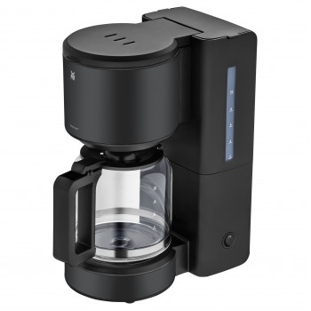WMF Stelio kafijas automāts ar stikla krūzi, dziļi melns (412150071)