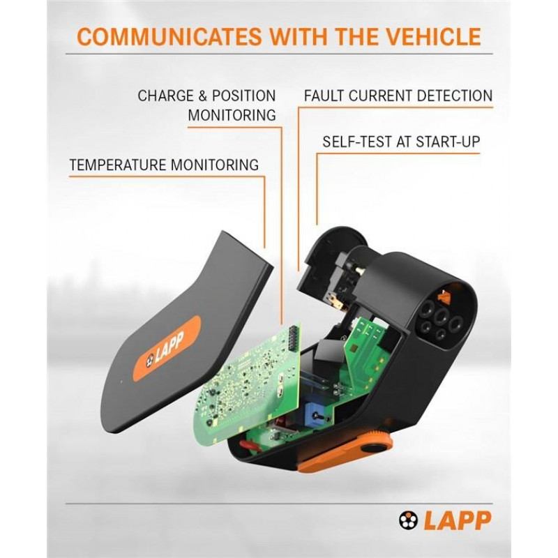 LAPP MOBILITY Mobility Dock EV lādētājs, Type Switzerland (65417)