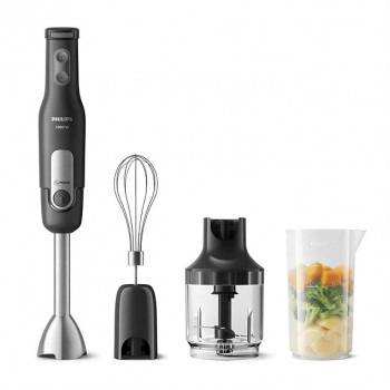 PHILIPS 3000 Series rokas blenderis ar putojamo uzgali, 1000W (HR2563/00)