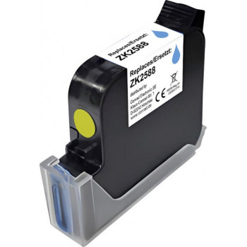 Renkforce saderīga šķīdinātāja tintes kasetne ZK2588, dzeltena (RF-7593186)